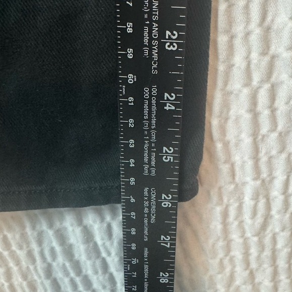 Playboy by Pacsun Black High Waisted Button Fly Jeans Wmn Size 27 Bunny - Picture 11 of 11